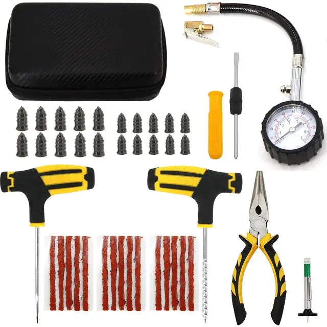 Car Tire Repair Tool Kit